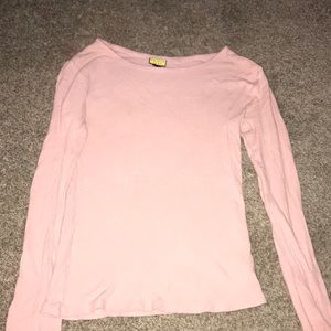 Light pink soft long sleeve